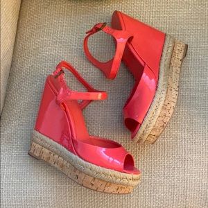 Gucci Patent Leather Wedges